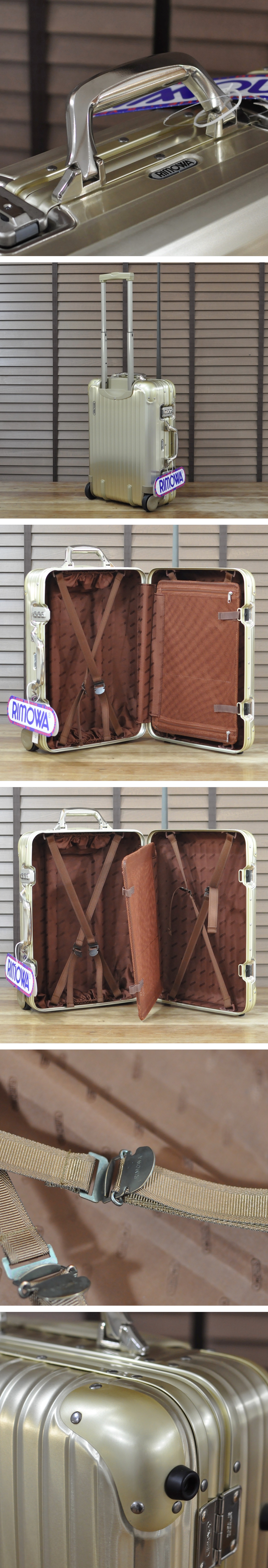 rimowa topas gold